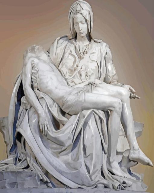 Pieta paint by number