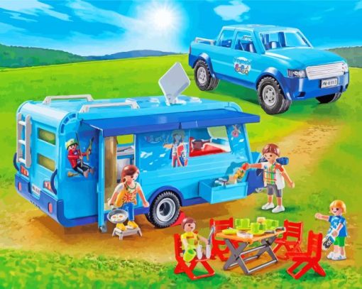 Playmobil Game paint by number