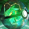 Pokemon Go Rayquaza paint by number