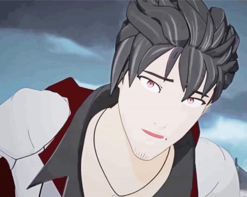 Qrow Branwen paint by number