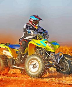 Quad Bike paint by number