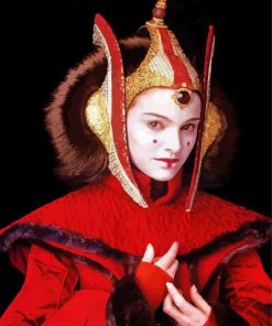 Queen Padme Amidala paint by number