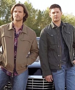 Sam And Dean Winchester paint by number