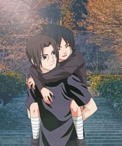 Sasuke And Itachi paint by number