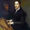 Self Portrait By Sofonisba Anguissola paint by number