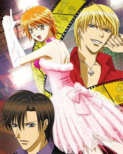 Skip Beat Poster paint by number