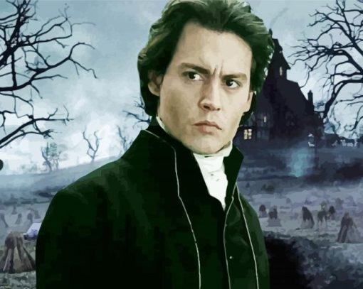 Sleepy Hollow Character paint by number