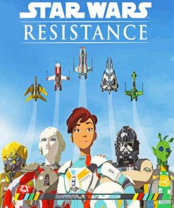 Star Wars Resistance paint by number