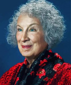 Stunning Margaret Atwood paint by number