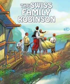 Swiss Family Robinson Poster paint by number