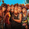 The Croods paint by number