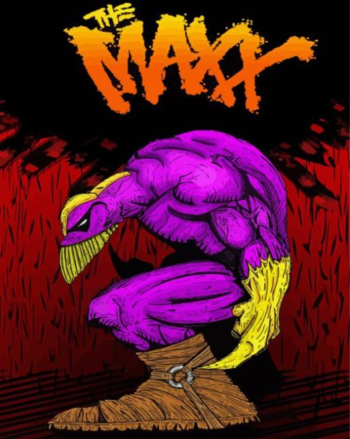 The Maxx paint by number