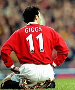 The Player Ryan Giggs paint by number