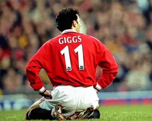 The Player Ryan Giggs paint by number