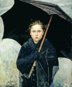 The Umbrella Marie Bashkirtseff paint by number