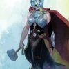 Thor Woman paint by number