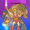 Thundarr The Barbarian Animation Poster paint by number