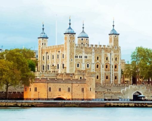 Tower Of London paint by number