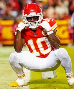 Tyreek Hill paint by number