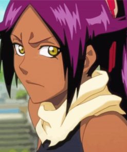 Yoruichi Shihouin Bleach paint by number