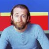 Young George Carlin paint by number