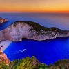 Zante Greece Seascape View paint by number