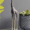 Aesthetic Silver Giraffe paint by number