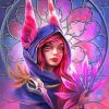 Aesthetic Xayah paint by number