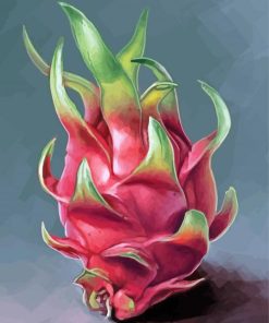 Aesthetic Fruit Dragon paint by number