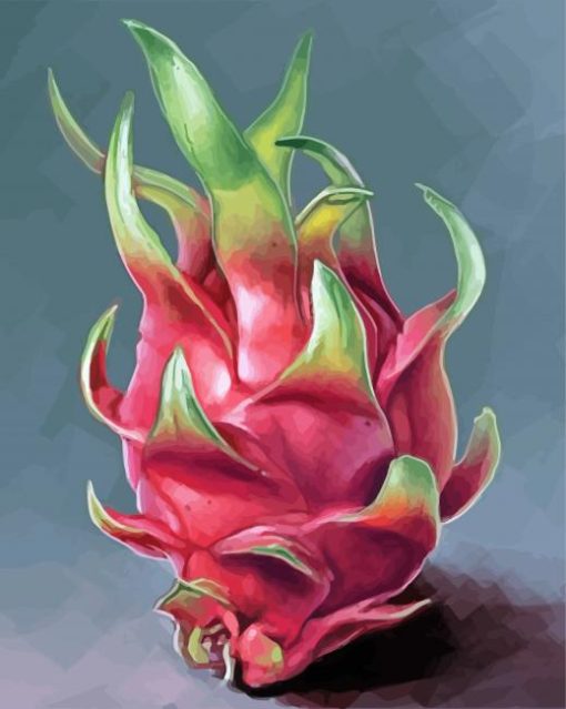 Aesthetic Fruit Dragon paint by number