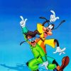 Aesthetic Goofy Movie Characters paint by number