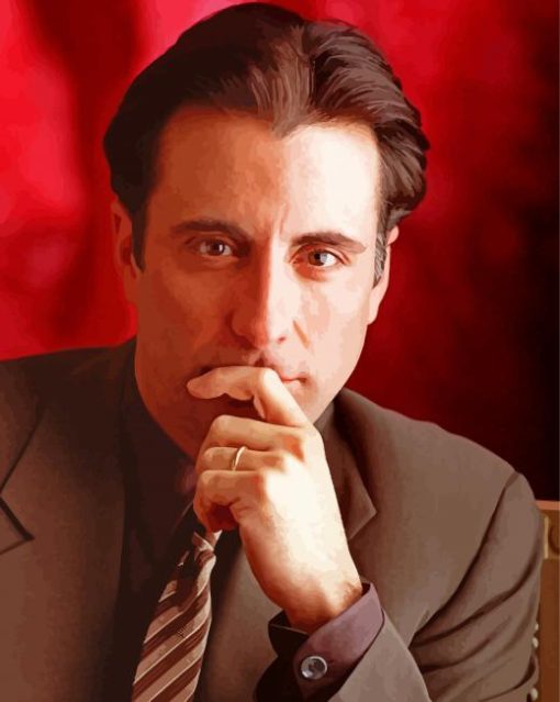 Andy Garcia paint by number