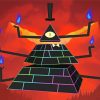 Black Bill Cipher paint by number