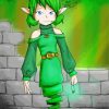 Saria Legend Of Zelda paint by number