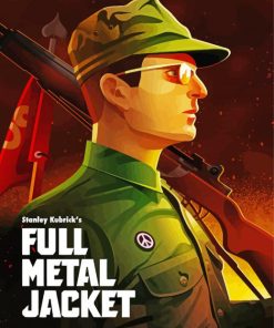 Full Metal Jacket Poster paint by number