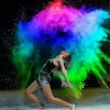 Girl Dancer With Colors paint by number