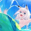 Hololive Anime Girl paint by number