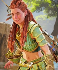 Horizon Forbidden West Aloy paint by number