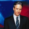 John Stewart American Comedian paint by number