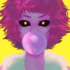 Mina Ashido With Bubble Gum paint by number