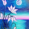 Moonlight On Water Art paint by number