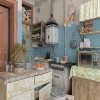 Old Vintage Kitchen paint by number