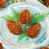 Pine Cones Art paint by number