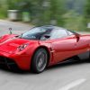 Red Pagani Huayra Car paint by number