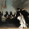 Sargent El Jaleo By John Singer Sargent paint by number