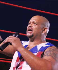 Savio Vega Wwe paint by number