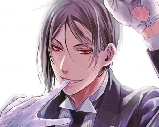 Sebastian Michaelis paint by number