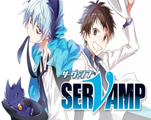 Servamp Anime Poster paint by number