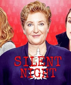 Silent Night Poster paint by number