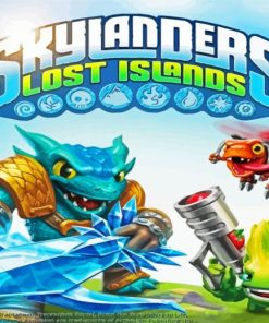 Skylanders Lost Islands paint by number